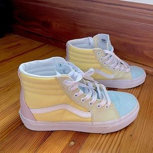 Vans, kids size 3.0, worn twice, in excellent condition.